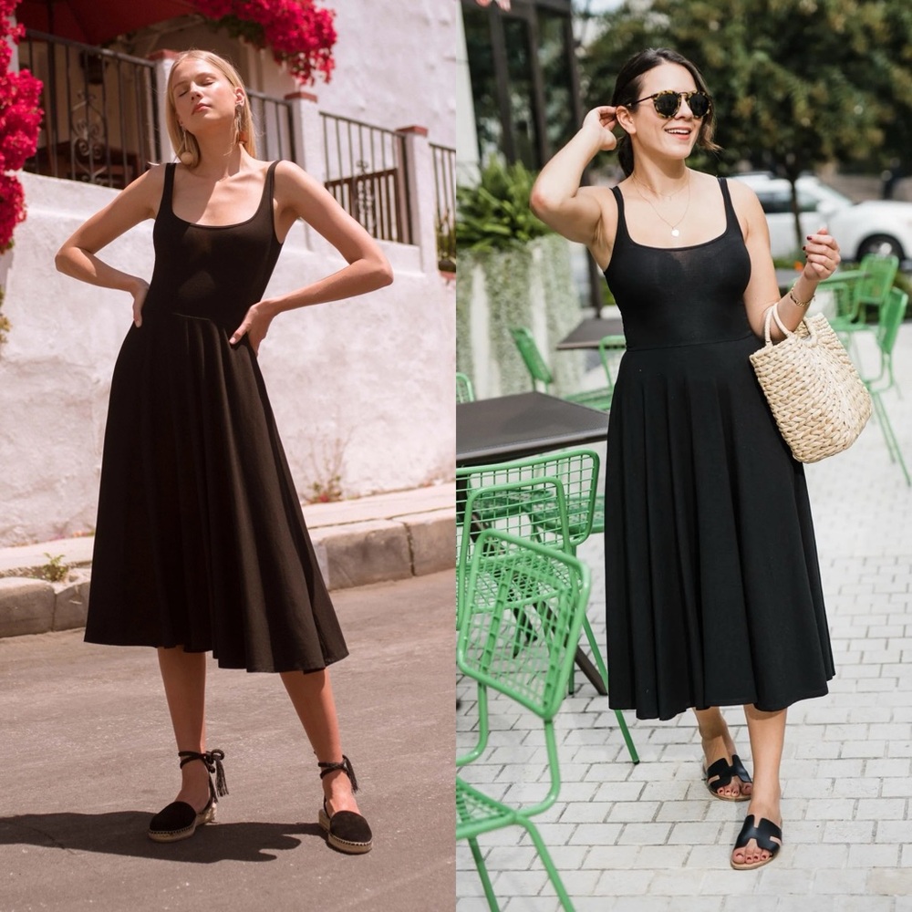 Reformation Rou Knit Midi Dress